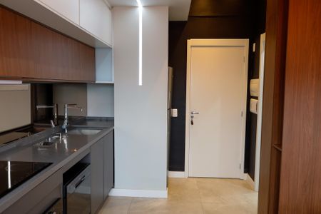 Studio à venda com 26m², 1 quarto e 1 vagaCozinha