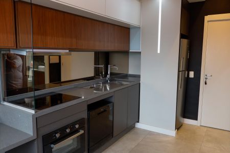 Studio à venda com 26m², 1 quarto e 1 vagaCozinha