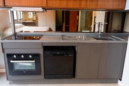 Studio à venda com 26m², 1 quarto e 1 vagaCozinha