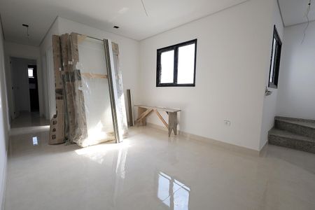 Sala de apartamento à venda com 2 quartos, 96m² em Parque Novo Oratório, Santo André