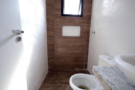 Banheiro 1 de apartamento à venda com 2 quartos, 96m² em Parque Novo Oratório, Santo André