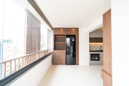 Studio para alugar com 42m², 1 quarto e sem vaga Studio para alugar com 42m², 1 quarto e sem vagaVaranda