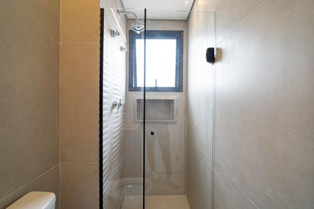 Studio para alugar com 42m², 1 quarto e sem vaga Studio para alugar com 42m², 1 quarto e sem vagaBanheiro da Suíte