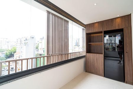 Studio para alugar com 42m², 1 quarto e sem vaga Studio para alugar com 42m², 1 quarto e sem vagaVaranda