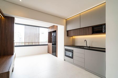 Studio para alugar com 42m², 1 quarto e sem vaga Studio para alugar com 42m², 1 quarto e sem vagaSala