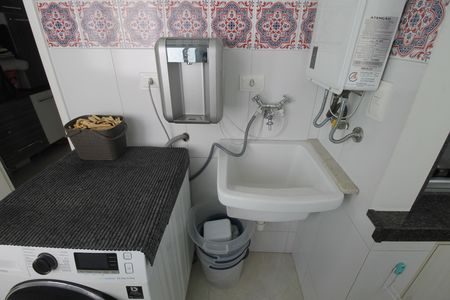 Apartamento para alugar com 117m², 4 quartos e 2 vagasDetalhe da area de serviço