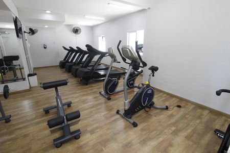 Área comum - Academia de apartamento para alugar com 4 quartos, 117m² em Chácara Agrindus, Taboão da Serra