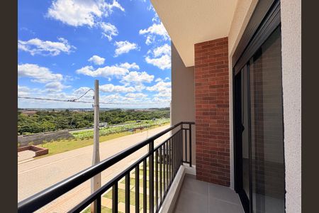 Casa de condomínio à venda com 90m², 2 quartos e 2 vagasSuíte 1 - Varanda