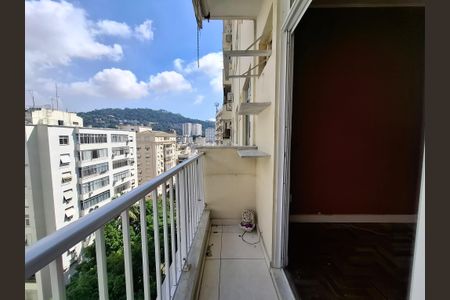 Varanda  de apartamento para alugar com 2 quartos, 70m² em Laranjeiras, Rio de Janeiro