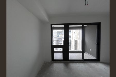 Sala - Quarto de kitnet/studio à venda com 1 quarto, 30m² em Cidade Monções, São Paulo