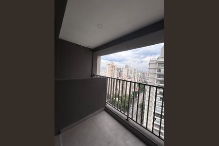 Studio para alugar com 30m², 1 quarto e sem vagaVaranda e área técnica 