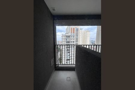 Studio para alugar com 30m², 1 quarto e sem vagaVaranda e área técnica 