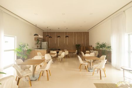 Apartamento para alugar com 48m², 2 quartos e 1 vaga Apartamento para alugar com 48m², 2 quartos e 1 vagaÁrea comum - Salão de festas