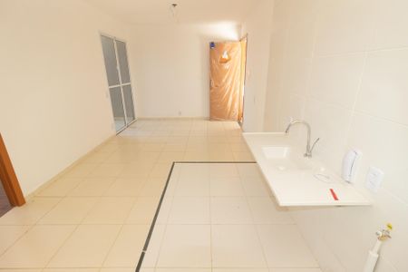 Apartamento para alugar com 48m², 2 quartos e 1 vaga Apartamento para alugar com 48m², 2 quartos e 1 vagaCozinha e Área de Serviço