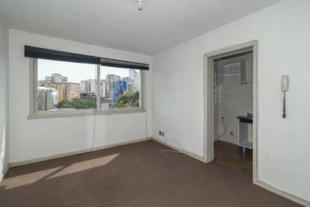 Sala de apartamento à venda com 1 quarto, 42m² em Centro Histórico, Porto Alegre