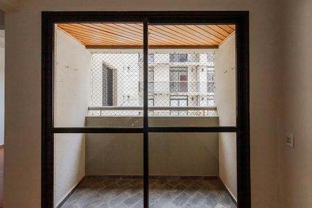 Varanda da Sala de apartamento para alugar com 1 quarto, 50m² em Santo Amaro, São Paulo