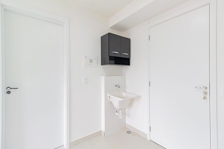 Apartamento para alugar com 24m², 1 quarto e sem vaga Apartamento para alugar com 24m², 1 quarto e sem vagaDetalhe da area de serviço