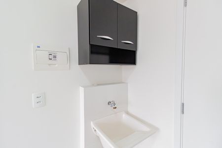 Apartamento para alugar com 24m², 1 quarto e sem vaga Apartamento para alugar com 24m², 1 quarto e sem vagaDetalhe da area de serviço