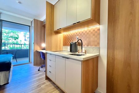 Studio para alugar com 32m², 1 quarto e sem vagaStudio