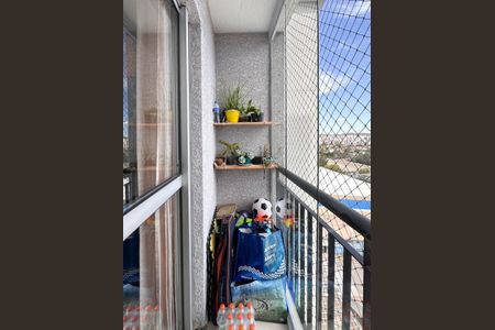 Apartamento à venda com 60m², 2 quartos e 1 vagaVaranda