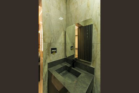 Banheiro de kitnet/studio à venda com 1 quarto, 27m² em Alto da Mooca, São Paulo