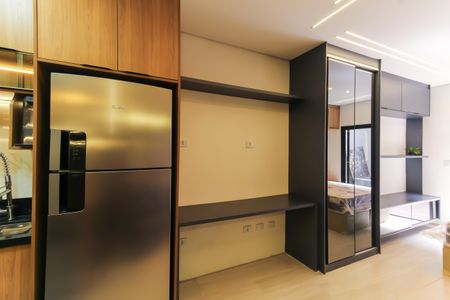 Studio à venda com 27m², 1 quarto e sem vagaSala/Quarto