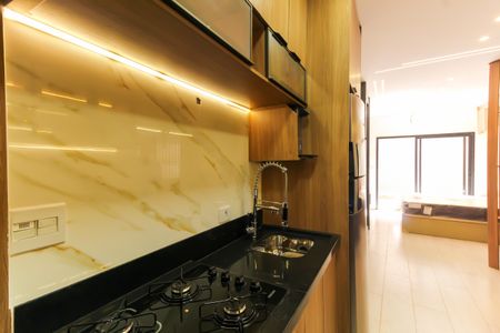 Studio à venda com 27m², 1 quarto e sem vagaCozinha