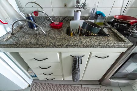 Apartamento à venda com 57m², 2 quartos e 1 vagaCozinha e Área de Serviço