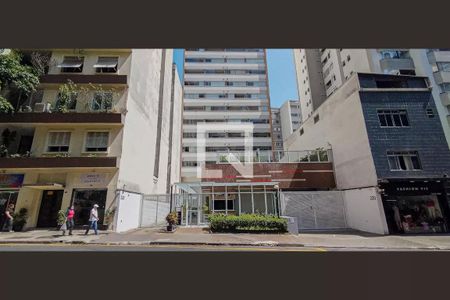 Studio à venda com 39m², 1 quarto e 1 vagaFachada