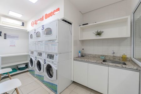 Studio à venda com 39m², 1 quarto e 1 vagaLavanderia