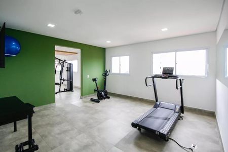 Apartamento para alugar com 35m², 2 quartos e sem vaga Apartamento para alugar com 35m², 2 quartos e sem vagaÁrea comum - Academia
