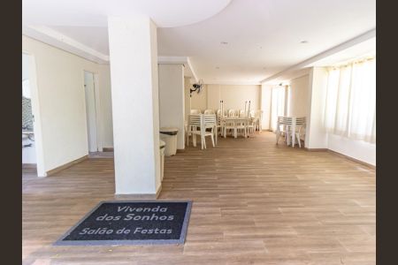 Apartamento para alugar com 50m², 2 quartos e 1 vagaÁrea comum - Salão de festas