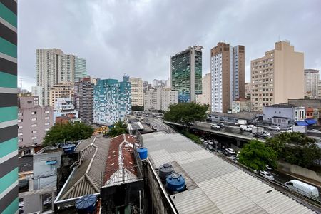 Apartamento à venda com 38m², 2 quartos e sem vagaSala/Cozinha - Vista