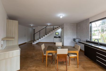 Sala de Jantar de kitnet/studio para alugar com 1 quarto, 80m² em Vale do Sol, Nova Lima