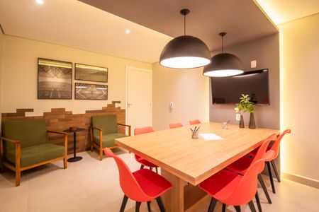 Apartamento para alugar com 37m², 1 quarto e 1 vagaHome Office