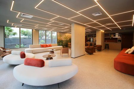 Studio à venda com 26m², 1 quarto e sem vagaÁrea comum - Salão de festas