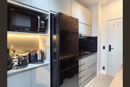 Studio à venda com 26m², 1 quarto e sem vagaCozinha