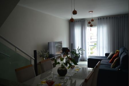 Sala de casa à venda com 3 quartos, 125m² em Jardim Bela Vista, Santo André