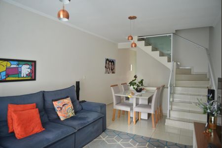 Sala de casa à venda com 3 quartos, 125m² em Jardim Bela Vista, Santo André