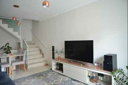 Sala de casa à venda com 3 quartos, 125m² em Jardim Bela Vista, Santo André