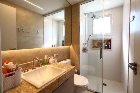 Apartamento à venda com 112m², 3 quartos e 2 vagasBanheiro da Suíte 1