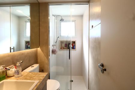 Apartamento à venda com 112m², 3 quartos e 2 vagasBanheiro da Suíte 1