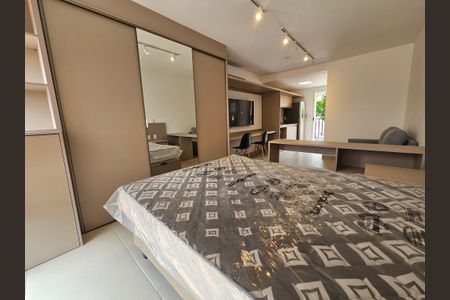 Studio para alugar com 30m², 1 quarto e sem vaga Studio para alugar com 30m², 1 quarto e sem vagaQuarto