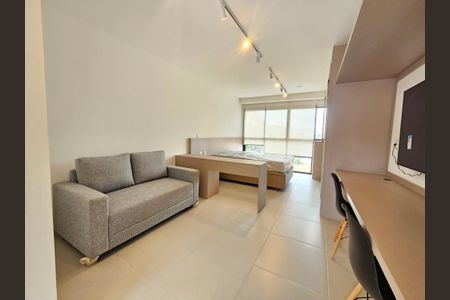 Studio para alugar com 30m², 1 quarto e sem vaga Studio para alugar com 30m², 1 quarto e sem vagaSala/Quarto