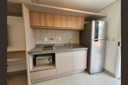 Studio para alugar com 30m², 1 quarto e sem vaga Studio para alugar com 30m², 1 quarto e sem vagaCozinha - Armários