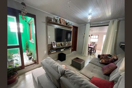 Sala de TV de casa à venda com 3 quartos, 170m² em Canudos, Novo Hamburgo