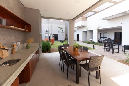 Apartamento para alugar com 24m², 1 quarto e sem vagaÁrea comum - Churrasqueira