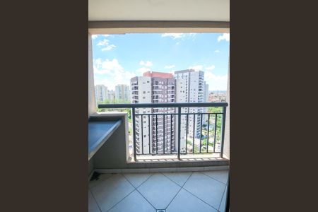 Varanda da Sala de apartamento para alugar com 2 quartos, 49m² em Vila Andrade, São Paulo