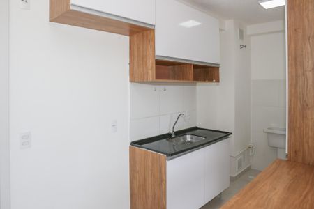 Apartamento à venda com 34m², 2 quartos e sem vaga Apartamento à venda com 34m², 2 quartos e sem vagaCozinha e Área de Serviço