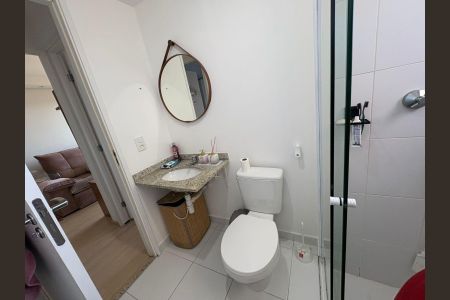 Banheiro de apartamento para alugar com 2 quartos, 52m² em Jd N Sra De Fatima, São Bernardo do Campo